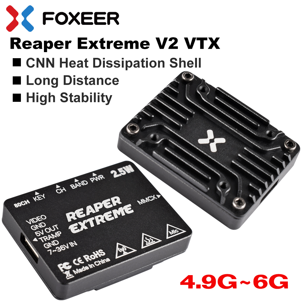 (super discount) Foxeer 4.9-6G - đánh giá và giá Foxeer Reaper Extreme 2.5W Vtx
